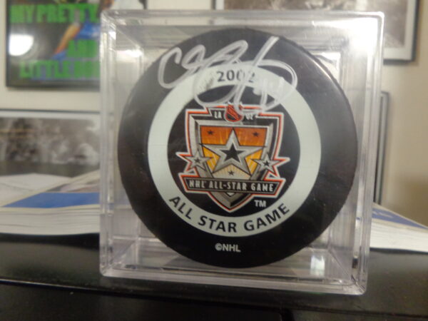 DSC00052 Chris Pronger 2002 All Star Game Puck w/COA
