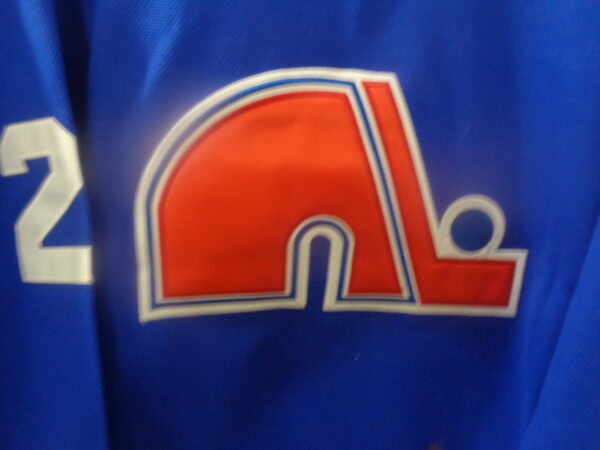 DSC00306 Colorado Avalanche/Quebec Nordiques #21 HOF'er Peter Forsberg VTG Navy Jersey
