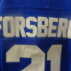 Colorado Avalanche/Quebec Nordiques #21 HOF'er Peter Forsberg VTG Navy Jersey