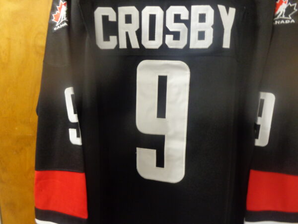 DSC00067 Pittsburgh Penguins/Team Canada #9 Sidney Crosby Olympic Jersey