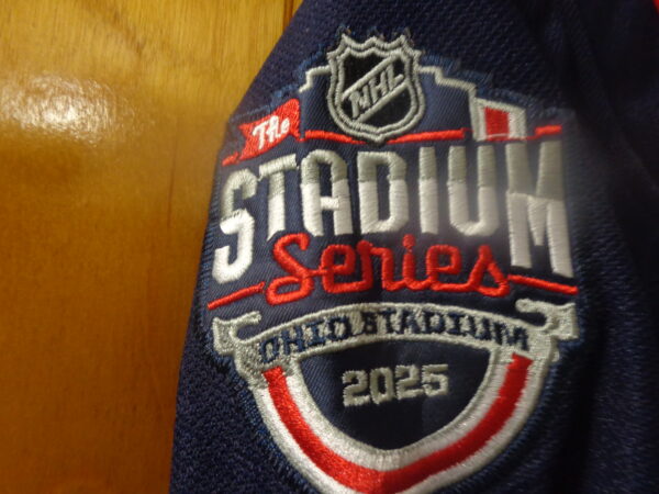 DSC00054 Columbus Blue Jackets #19 Adam Fantilli 2025 Stadium Series CUSTOM Jersey