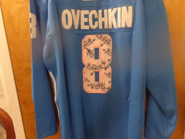 DSC00007 Washington Capitals #8 Alex Ovechkin Cherry Blossom Jersey