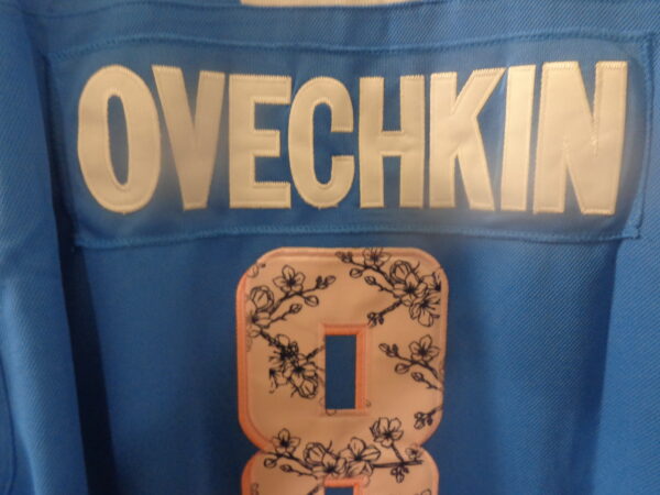 DSC00008 Washington Capitals #8 Alex Ovechkin Cherry Blossom Jersey