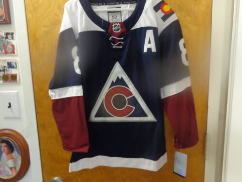 Colorado Avalanche #8 Super D-Man Cale Makar Jersey