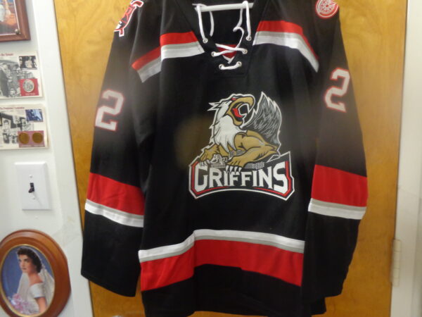 DSC00021 Detroit Red Wings/Grand Rapid Griffins #92 Marco Kasper CUSTOM Jersey
