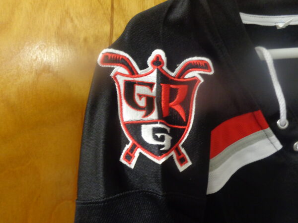 DSC00024 Detroit Red Wings/Grand Rapid Griffins #92 Marco Kasper CUSTOM Jersey