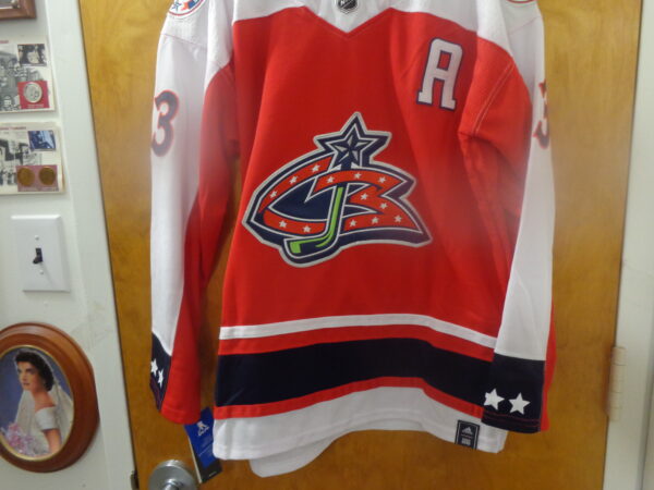 Columbus Blue Jackets #13 Johnny Gaudreau Reverse Retro Jersey