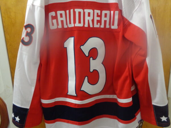 Columbus Blue Jackets #13 Johnny Gaudreau Reverse Retro Jersey