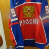 Detroit Red Wings/Team Russia #91 Sergei Fedorov Olympic Jersey