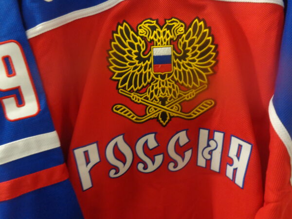 DSC00058 Detroit Red Wings/Team Russia #91 Sergei Fedorov Olympic Jersey