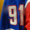 Detroit Red Wings/Team Russia #91 Sergei Fedorov Olympic Jersey