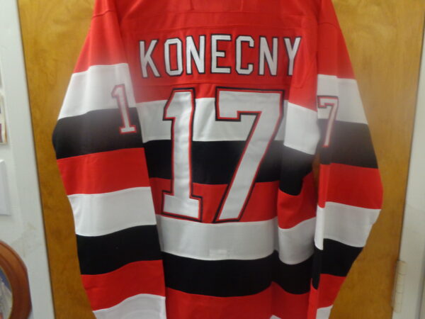 DSC00145 Philadelphia Flyers/Ottawa 67's #17 Travis Konecny CHL VTG Jersey