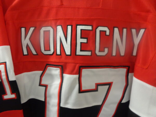 DSC00146 Philadelphia Flyers/Ottawa 67's #17 Travis Konecny CHL VTG Jersey