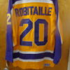 Los Angeles Kings Hall of Famer #20 Luc Robitaille Vintage Jersey