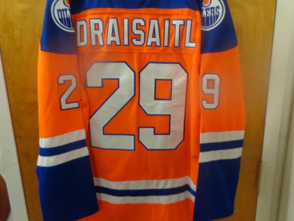 DSC00158 Edmonton Oilers #29 Leon Draisaitl CUSTOM/CONCEPT Jersey