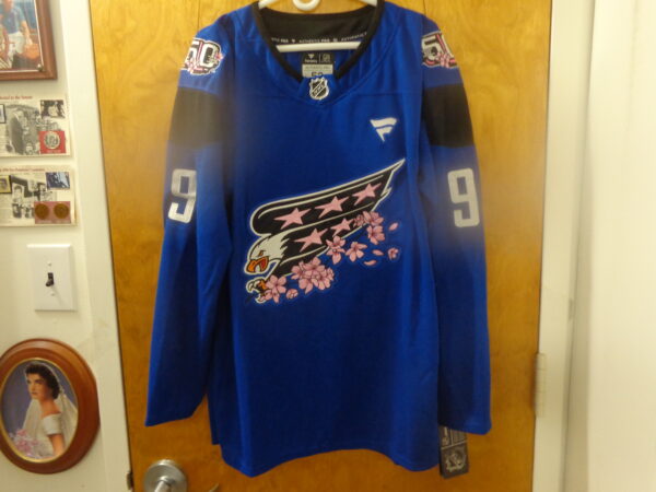 DSC00167 Washington Capitals #9 Ryan Leonard Cherry Blossom Jersey