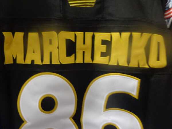 DSC00191 Columbus Blue Jackets/Cleveland Monsters #86 Karill Marchenko AHL CCM Jersey