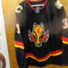 Calgary Flames #32 Dustin Wolf Blasty Horse 3rd Alternate Jersey