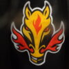 Calgary Flames #32 Dustin Wolf Blasty Horse 3rd Alternate Jersey