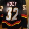 Calgary Flames #32 Dustin Wolf Blasty Horse 3rd Alternate Jersey