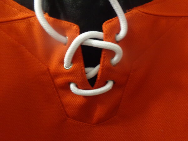 DSC00219 Anaheim Ducks #91 Leo Carlsson 30th Anniversary CUSTOM Jersey